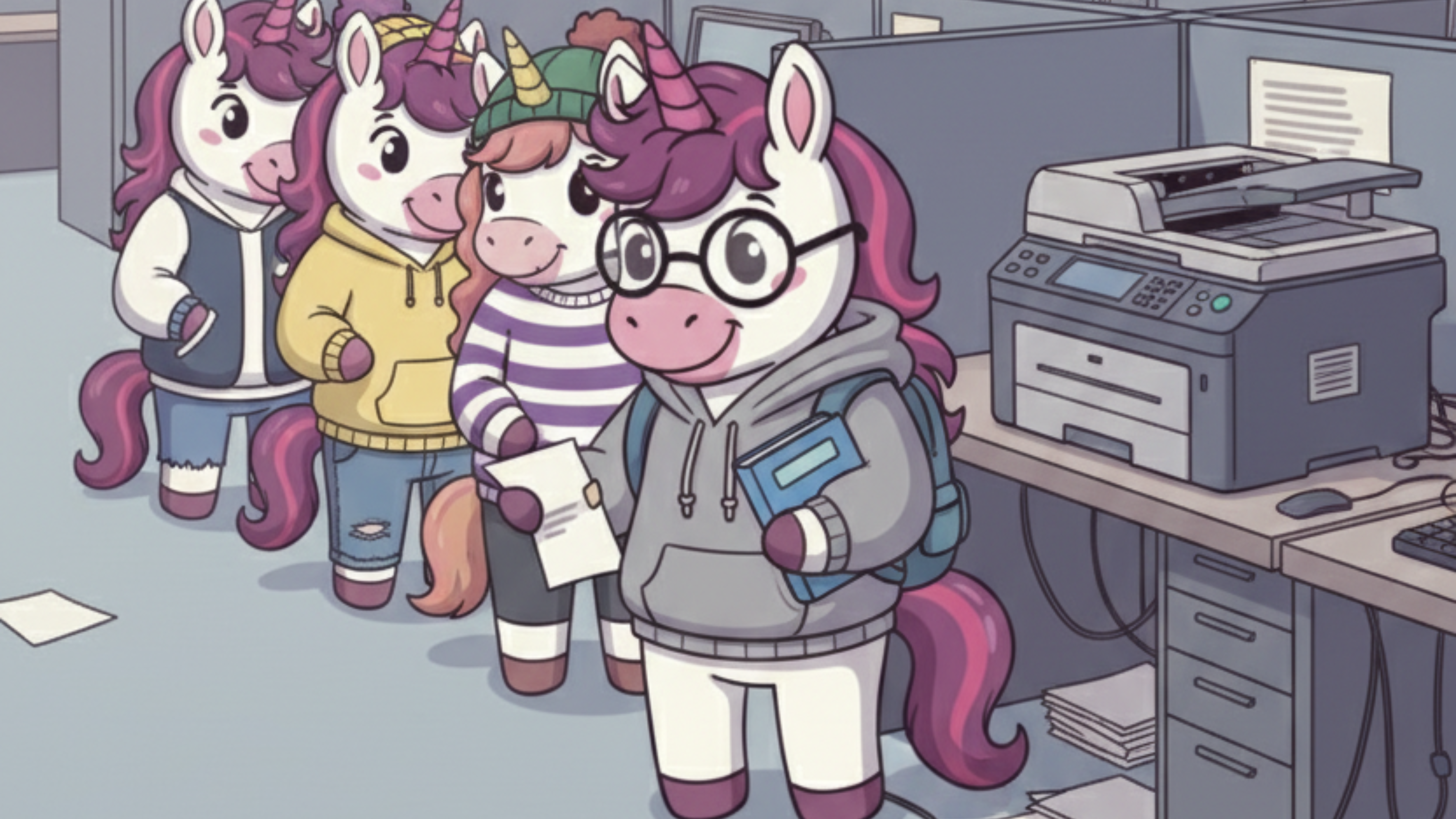 Before Paper X - Manual print shop chaos